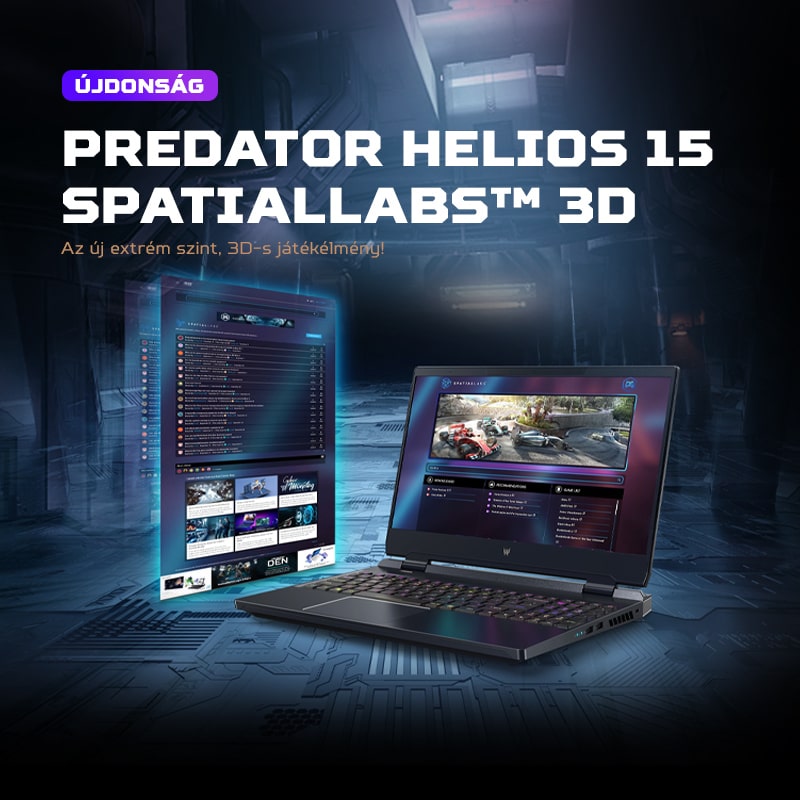 ACER PREDATOR HELIOS 15 SPATIALLABS