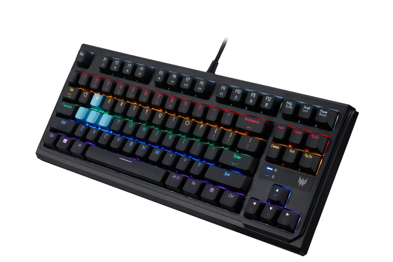 Acer Predator AETHON 301 TKL Mechanikus Gamer Billentyűzet  - Angol kiosztás