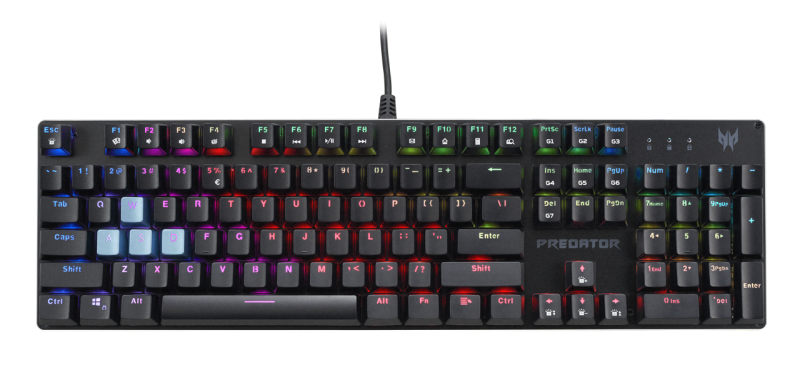 Acer Predator AETHON 303 Gamer billentyűzet - Angol kiosztás!